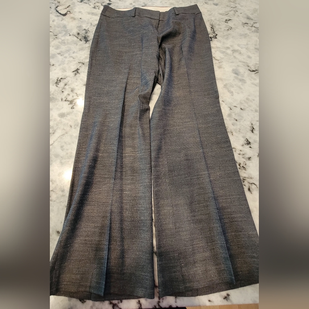 LOFT Navy and Gray Trousers - Picture 4 of 5